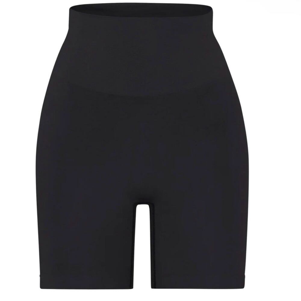 Skims Fits Everbody High Waist Short Size Large Onyx New